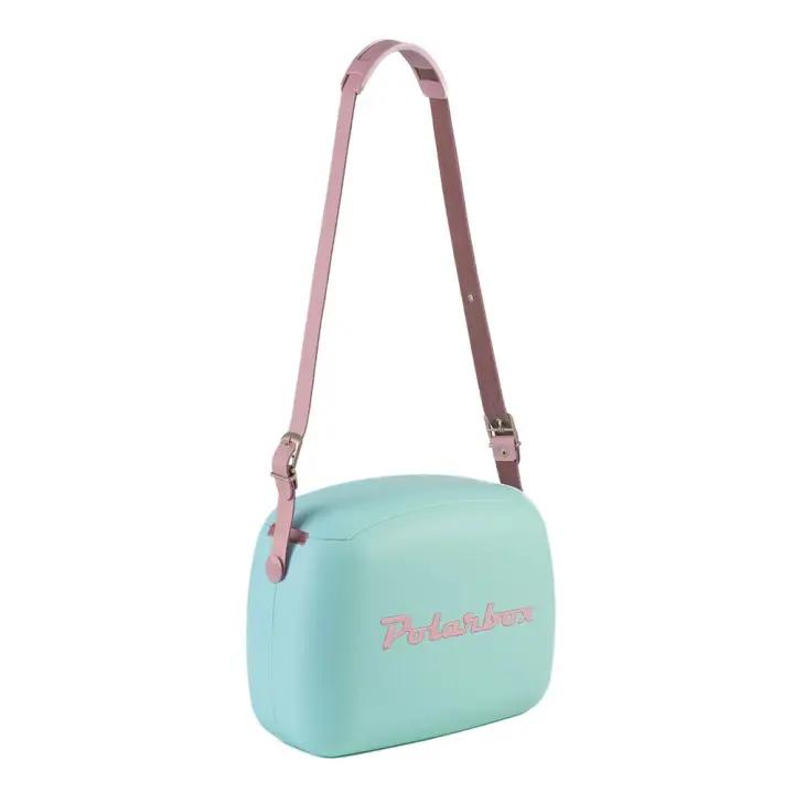 Nevera CoolerBag 6L Verde - Pop con Asa Rosa Polarbox - 1