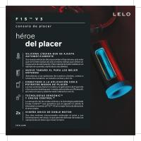 LELO F1S™ V3 Red - Consola de placer con 7 modos de vibración accionados por dos motores – Estimulación completa mediante ondas sónicas – Silicona biocompatible - details 0