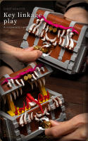Juego De Construcción Creativo 560PCS Billetes De Madera Para Niños Con Tema De Dungeons And Dragons Caja De Monstruos Regalo Ideal Para Edad 6-12 Años - details 3