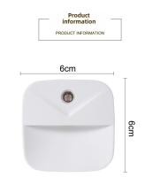 Lámpara Nocturna LED Con Sensor De Movimiento EU Enchufe Luz Sin Cable Para Pared Habitación Dormitorio Infantil - details 9