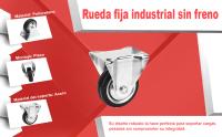 Banner - Rueda fija industrial de poliuretano sin freno