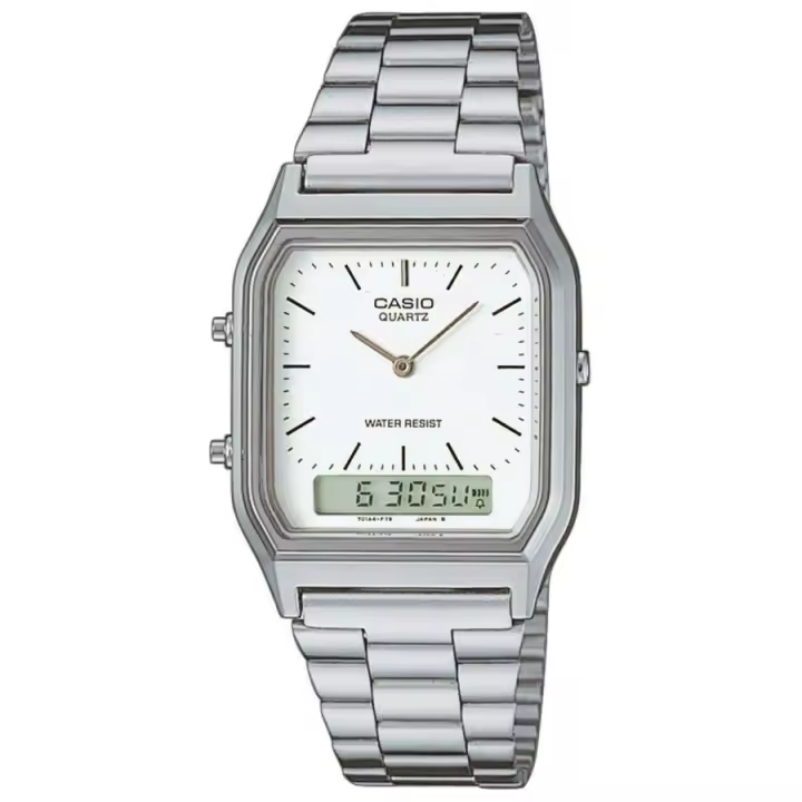 Reloj Casio Vintage Edgy AQ-230A-7D Analógico y Digital Unisex - 1