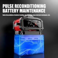 Cargador Inteligente De Batería Para Coche 25A/15A 8- Etapas 12V-24V Para Motocicletas Y Baterías De Ácido Plomo AGM GEL LiFePo4 Reparación De Baterías Con Pulso - details 11