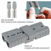 Conector De Batería Rápido 120Amp 50A 600V Para Paseo Eléctrico 12/10/8/7 AWG Protección Contra Incendio UL94 V-0 10 Piezas - details 2