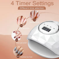 Lámpara LED UV Para Uñas Con Función De Memoria Pantalla LCD Profesional Para Secado De Manicura En Salones De Belleza Herramientas De Arte De Uñas - details 1