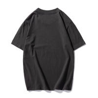 Camiseta De Algodón Para Hombre De La Marca KB Camiseta De Manga Corta En Color Sólido Para Primavera Estilo Casual Lavado a Mano - details 14