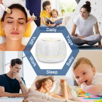 Difusor de Aceites Esenciales 300ML Difusor de Aromaterapia Niebla Silenciosa 5-en-1 Humidificadores 7 Luces LED de Color para Hogar Oficina Dormitorio - details 6