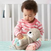 Muñeco De Peluche Suave Para Bebés Otter Soothing Con Música Y Luz Compañero Para Dormir Para Niños Y Niñas Regalo Ideal - details 12