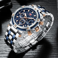 Reloj De Hombre MINI FOCUS Grande Resistente Al Agua Con Luminiscencia Y Calendario Acero Inoxidable Cuarzo Estilo Casual - details 2