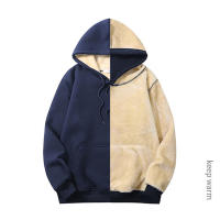 Sudadera De Lana De Cabra Abrigada Para Hombre Sudadera Deportiva Casual De Algodón Acrílico Negro Azul Marino Para Calle - details 6