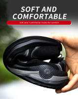 Zapatos de seguridad ligeros para hombre, zapatillas de trabajo transpirables con puntera de acero, antigolpes y ANTIPERFORACIONES - details 4