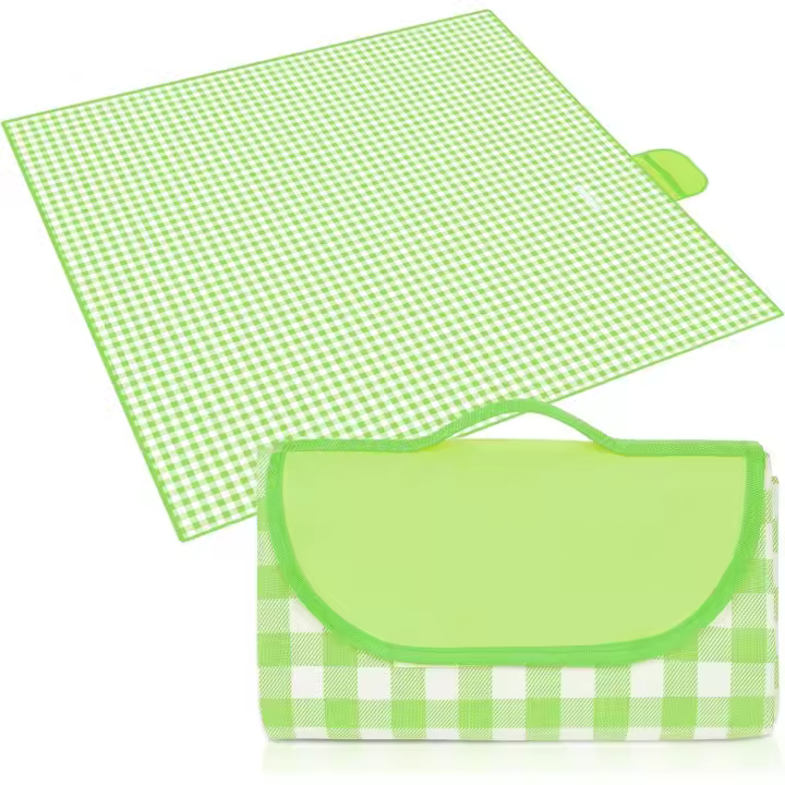 Manta de Pícnic Impermeable 200x200cm con Asa | Ideal para Senderismo, Acampada y Fiestas Al Aire Libre - 1