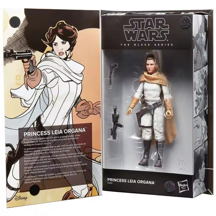 Leia Organa Comic Figura 15 cm Star Wars Black Series Hasbro - 1