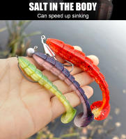Arraigador De Pesca Spinpoler Breaker Soft Bait Lure Paddle Tail Stick Worm 7cm 9cm 11.5cm Insecto Salado Saltwater Swimbait Para Bass Pike Trout - details 10