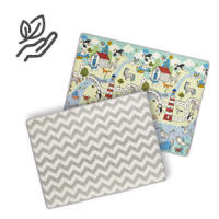 Kinderkraft MATTY 2 Alfombra de Juegos, Tapete de Espuma, Revestimiento Antideslizante, Reversible doble cara, Material no tóxico - details 4