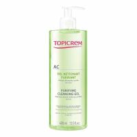 TOPICREM AC Gel Nettoyant 400 ml - Gel Limpiador para Piel Grasa y con Imperfecciones - details 0