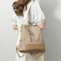 Mochila De Viaje Para Mujer,Cuero PU Bolso Casual,Impermeabilización,para Todos los Díario, Viajes Cortos, Trabajo - details 8