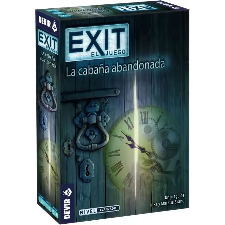 Devir - Exit: La cabaña abandonada, Juego de Mesa en Español para Adulto, con Amigos, Escape Room, de Misterio Devir BGEXIT1 - 1