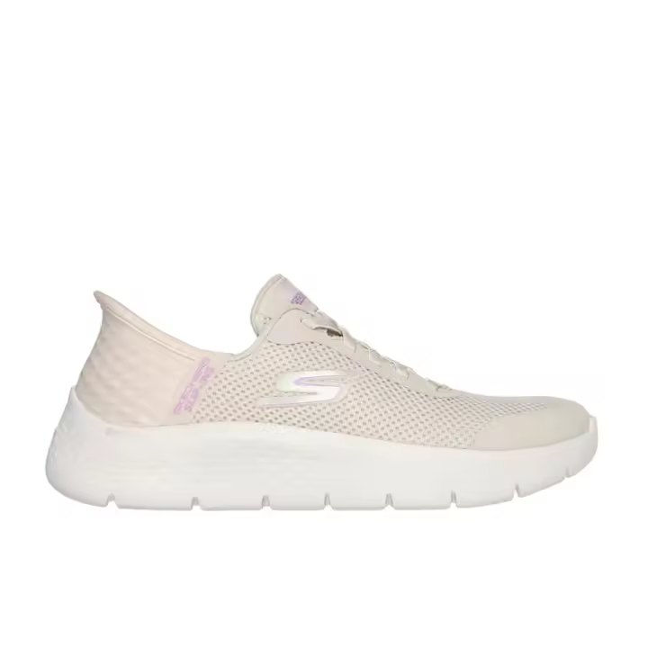 ZAPATILLAS SIN CORDONES MUJER SKECHERS SLIP-INS GO WALK FLEX GRAND ENTRY BEIGE-8 (USA) 38 (EUR) - 1
