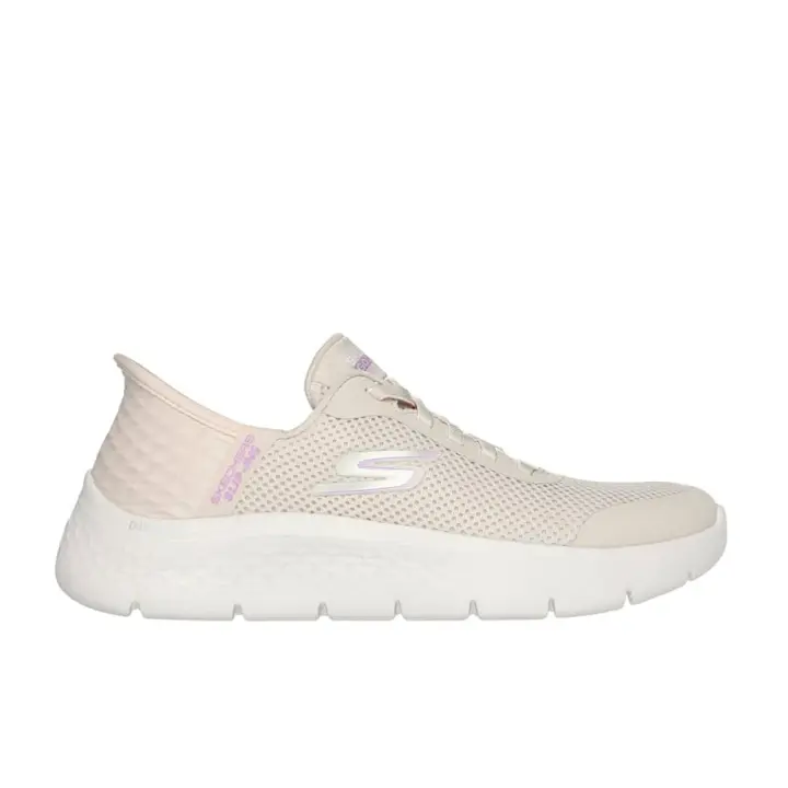 ZAPATILLAS SIN CORDONES MUJER SKECHERS SLIP-INS GO WALK FLEX GRAND ENTRY BEIGE-8 (USA) 38 (EUR) - 1
