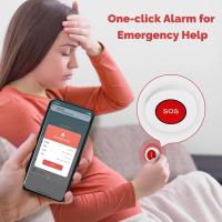 Botón De Alarma SOS MOES Tuya ZigBee Para Ayuda Emergente Con Notificación APP Ideal Para Niños Ancianos Pacientes Hospital Hogar Seguridad - details 1