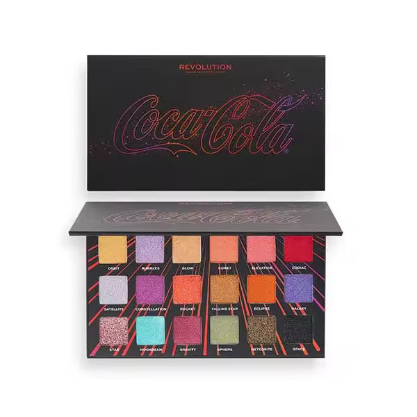 PALETA DE SOMBRAS REVOLUTION FT. COCA COLA 13.70G - 1