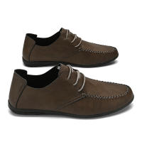 Zapatos De Cuero Para Hombre Con Suelas Suaves Versátiles Para Todas Las Estaciones Tallas Grandes Moda Casual Para Jóvenes Zapatos De Conducción - details 14