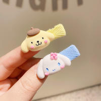Juego De 10 Pares De Clip Para El Cabello Sanrio HelloKitty Melody Kuromi Accesorios De Cuero Para Niñas Regalo Ideal - details 1