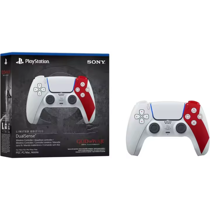 Mando DualSense: edición limitada God of War 20th Aniversario para PS5 PlayStation 5 (Edición española) - 1