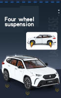 Toyota Crown Kluger Off-Road SUV Modelo De Coche De Colección Diecast 1:24 Con Sonido Y Luz Vehículo Miniatura Juguete Para Niños - details 6