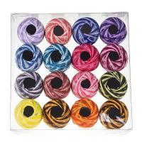 Hilo De Punto De Cruz En 16 Colores Para Bordado Y Costura DIY Hilo De Patch De Tejido a Mano Suministros De Costura Artesanía - details 5