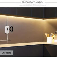 Luces LED De Gabinete 5M USB Con Sensor De Movimiento on off Para TV Y Cocina DC 5V Luces Retroiluminadas Para Interior IP65 - details 12