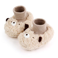 Zapatillas De Otoño-Invierno Para Bebés Con Diseño De Oso Y Oveja Niños Y Niñas Calf Sintética Antideslizante Cómodo Para 0-18 Meses - details 16