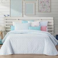 Manterol - Juego de sábanas estampado ornamental. Calidad 50% Algodón 50% Poliéster. Incluye bajera ajustable, encimera y fundas de almohada. Sábana de verano con diseño moderno. - details 2
