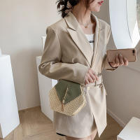 Bolso De Hombro Para Mujer Verano Moda Hecho a Mano De Paja Cruzbody Pequeño Mensajero Viaje Playa Tassel Bolso Monedero - details 17