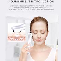 Máquina De Tratamiento Facial Galvanico Antiarrugas Acné Rejuvenecimiento Piel EP RF EMS LED Belleza Equipamiento USB Cargador Plástico - details 1
