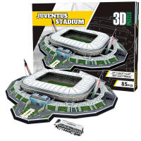 Modelo De Estadio De Fútbol 3D DIY PARC DEC PRINCES Juguete Educativo Para Niños Tamaño Grande Material Papel - details 5