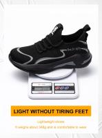 Botas De Seguridad Para Hombre Con Punta De Acero Indestructibles Zapatillas De Trabajo Zapatos De Fabricante Sin Capa Antirrápidos Y Resistente Al Agua - details 12