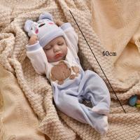 Muñeca Reborn De 40 Cm Realista Para Niñas Muñeca De Vinilo Completo Cuerpo Regalo De Navidad Para Edades 3-12 Años - details 1