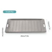 Set De Camping Con Sartén Y Pinzas Para BBQ Tierra De Titanio Superficie No Adherente Matte Ideal Para 1 Personas - details 17