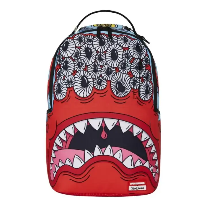 Mochila Sprayground Jorge Rodriguez Many Eyed Red Monster Sprayground - 1