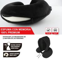 Almohada de Viaje en Forma de U con Capucha – Almohada de Cuello Multifuncional, Compacta y Ligera, Ideal para Usar en Coche, Tren o Avión,Color Aleatorio,Enviado al Azar - details 2