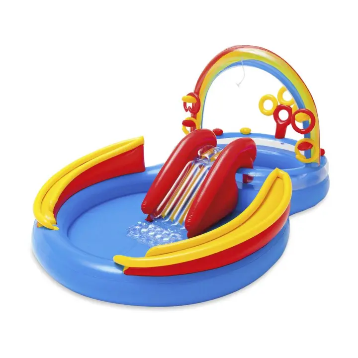 Centro de Juegos Arcoiris 297x193x135 cm Intex 57453 Piscinas hinchables - 1