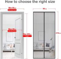 Mosquitera Puerta Magnetica de Malla con Cierre Magnético Automático - details 0