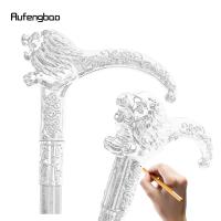 Bastón De Moda Con Manija De León Dorado Elegante Y Decorativo Para Fiesta 95cm Material De Acero Con Punta De Goma - details 1