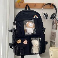 Bolsa De Libros Impermeable Multifuncional De Nylon Gran Capacidad Para Escuela Viaje Para Adolescentes - details 8