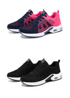 Zapatos Casuales Para Mujer Suela Antideslizante Transpirable De Encaje Y Malla Con Cordones Elásticos Antideslizantes Y Suaves Para Caminar - details 24