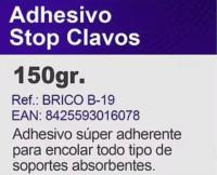 Pack de 2 Tubos de adhesivo Stop Clavos, pegamento sin clavos, montaje, resistente a temperaturas extremas, fuerte en soportes absorbentes - 150 g - details 3