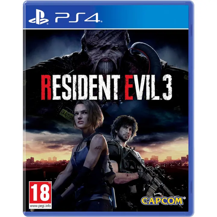 RESIDENT EVIL 3 REMAKE PS4 - Nuevo a Estrenar - Pal España - Capcom - Plaion - Juego de Zombies - Acción - Survival Horror - 1