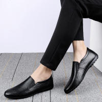 Zapatos Casuales Para Hombre Hechos a Mano Cuero Genuino Mocasines Comodidad Transpirables Para Exterior Talla Verdadera - details 6